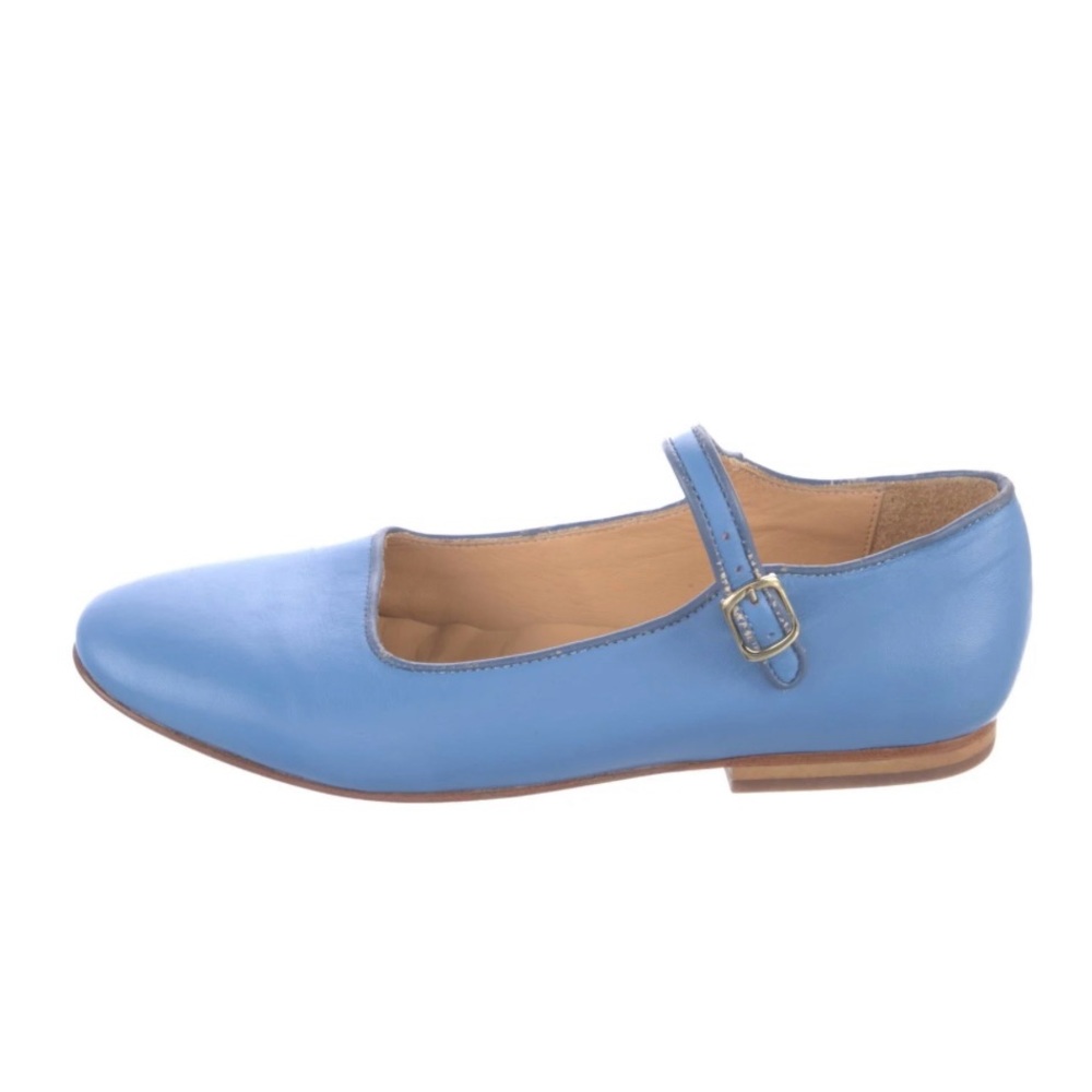 Caron Callahan Sky Blue MaryJanes